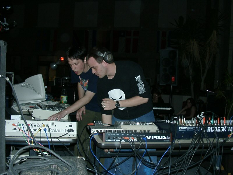 Aeon and DJ Mercury at Gustavus Adolphus, Sept. 7, 2001
