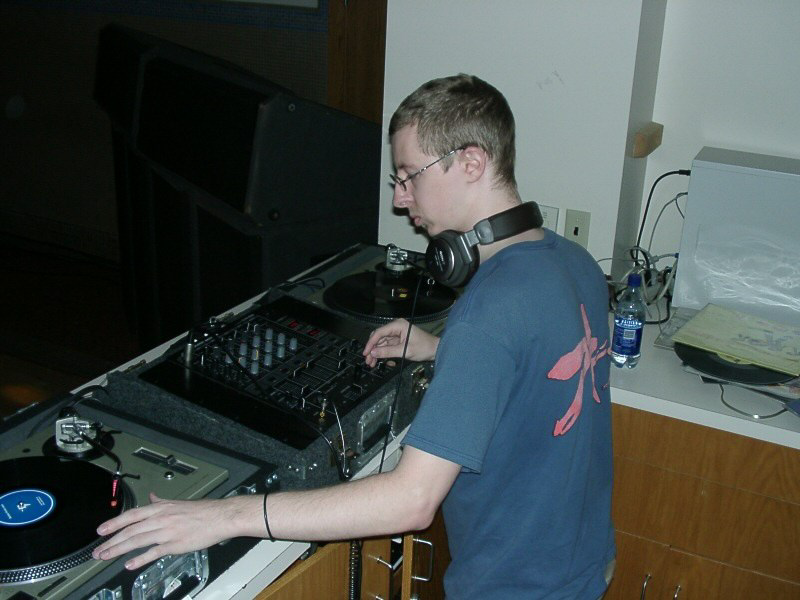 Isaac Anthony at Gustavus Adolphus, Sept. 7, 2001