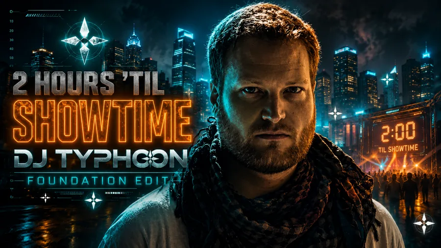 2 Hours 'til Showtime — AUDIO / MP3 — DJ Typhoon